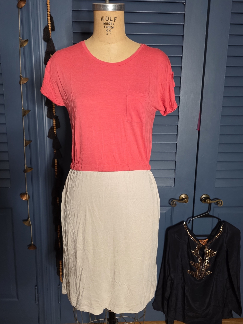NWT L.K. Bennett London Dr Rebecca Colorblock Dress - Rare Designer Sample S
